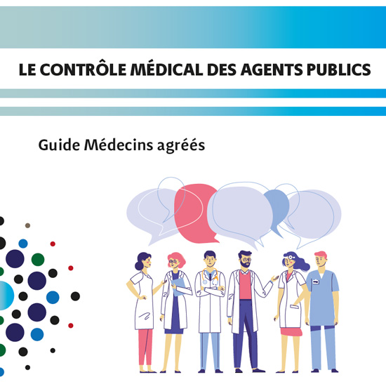 Couverture du guide - Le contrôle médical des agents publics