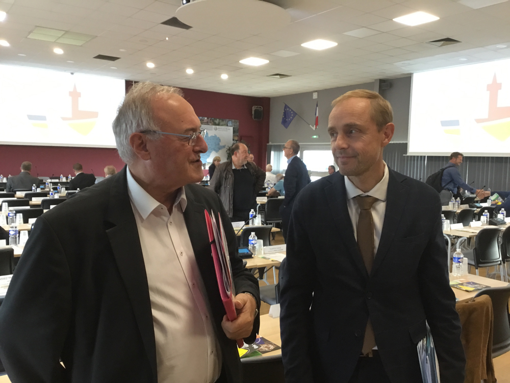 Visite de présentation à la CABBALR - Joël Duquenoy et Olivier Gacquerre