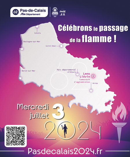 Relais de la flamme olympique - pasdecalais2024.fr