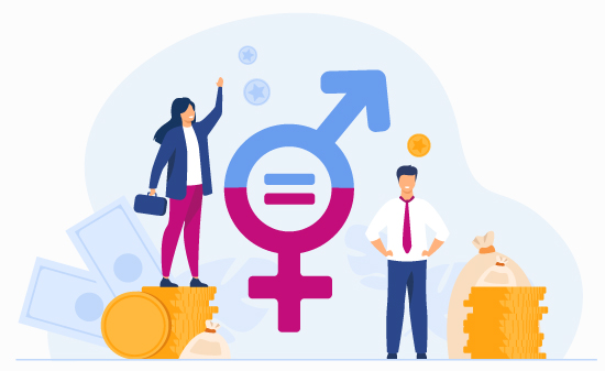 Illustration - Egalité femmes hommes rémunération